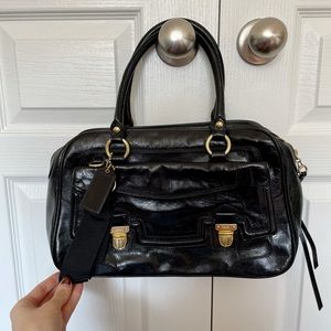 Coach Poppy Leather Satchel 17888